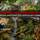 Banner announcing Seattle's Woodland Park Zoo update: red panda on a mossy log with visitors on a wooden walkway in lush greenery; overlay text reads 'ЗООПАРК СИЭТЛА ОБНОВЛЯЕТСЯ' and 'WOODLAND PARK ZOO ЗАПУСКАЕТ НОВИНКУ'.