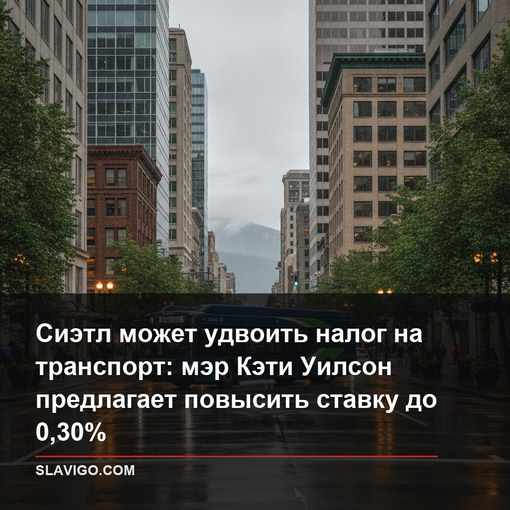 Автобус общественного транспорта на городской улице