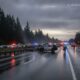 Последствия смертельной аварии после полицейской погони на I-5 возле Federal Way