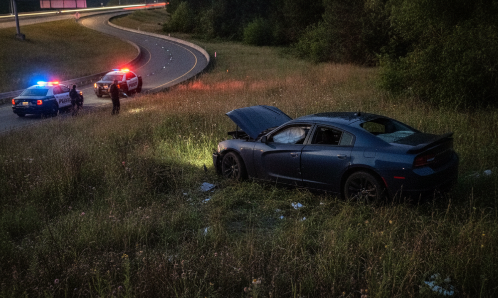 Погоня на I-5 закончилась аварией у SR 18: пассажир тяжело ранен
