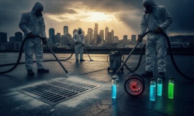 В Interbay очищают территорию с опасным уровнем свинца