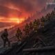 240 военнослужащих JBLM помогают тушить Little Giant Fire