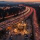 На I-405 в Kirkland ожидаются многокилометровые пробки