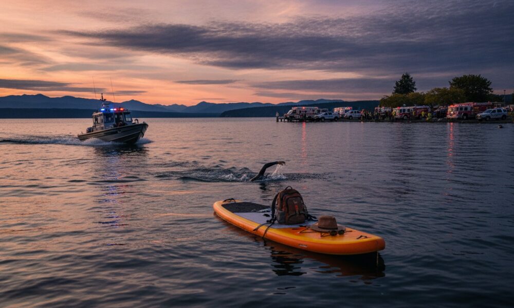 Паддлбордиста нашли под водой в Lake Washington
