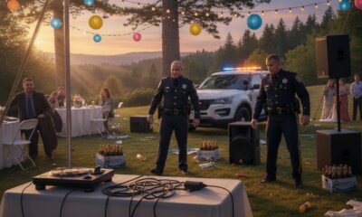 Полицейские на свадьбе задержали вора и вернули DJ-аппаратуру, пиво и Capri Sun