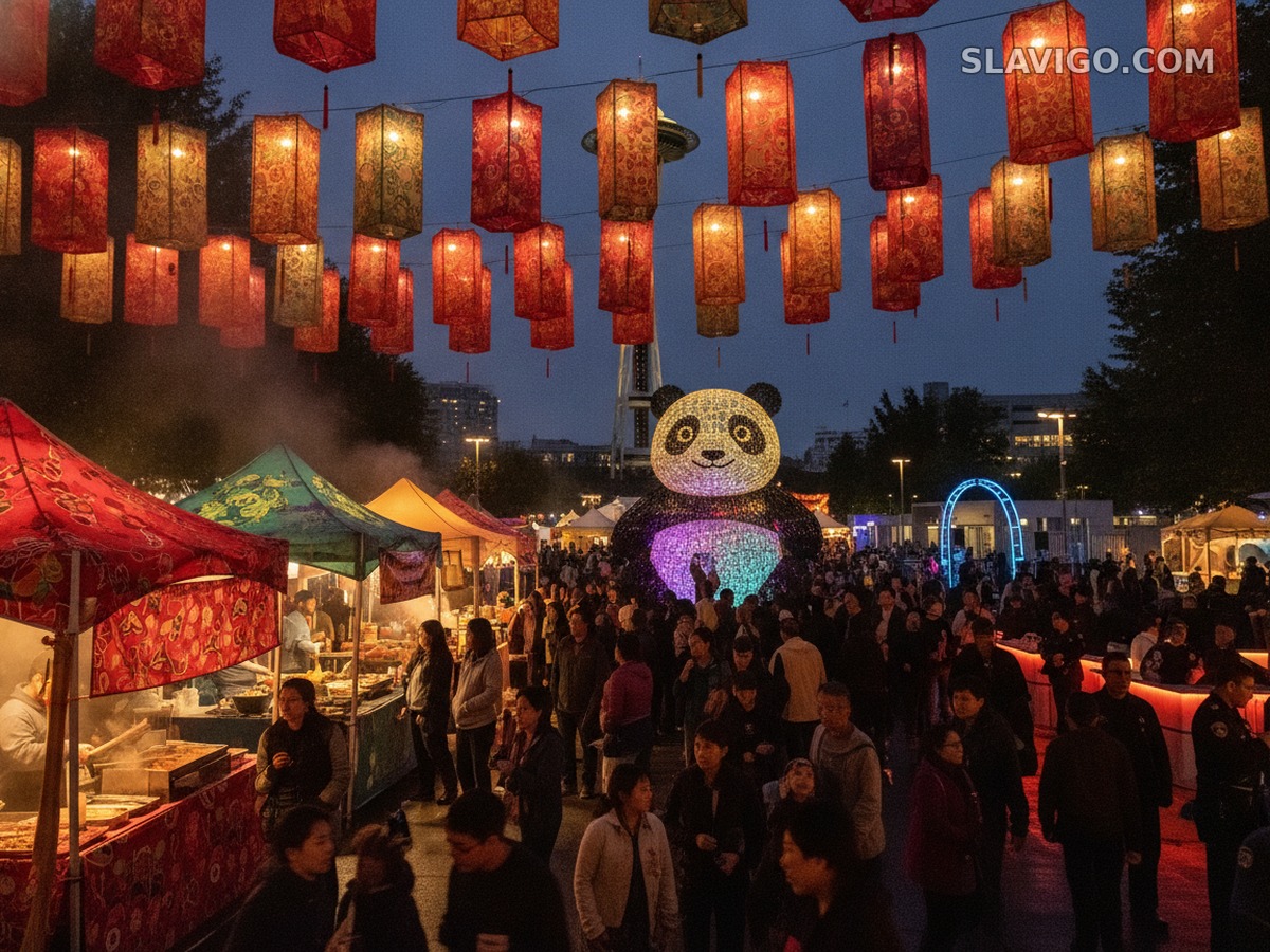Panda Fest в Seattle Center усилит охрану перед наплывом тысяч гостей