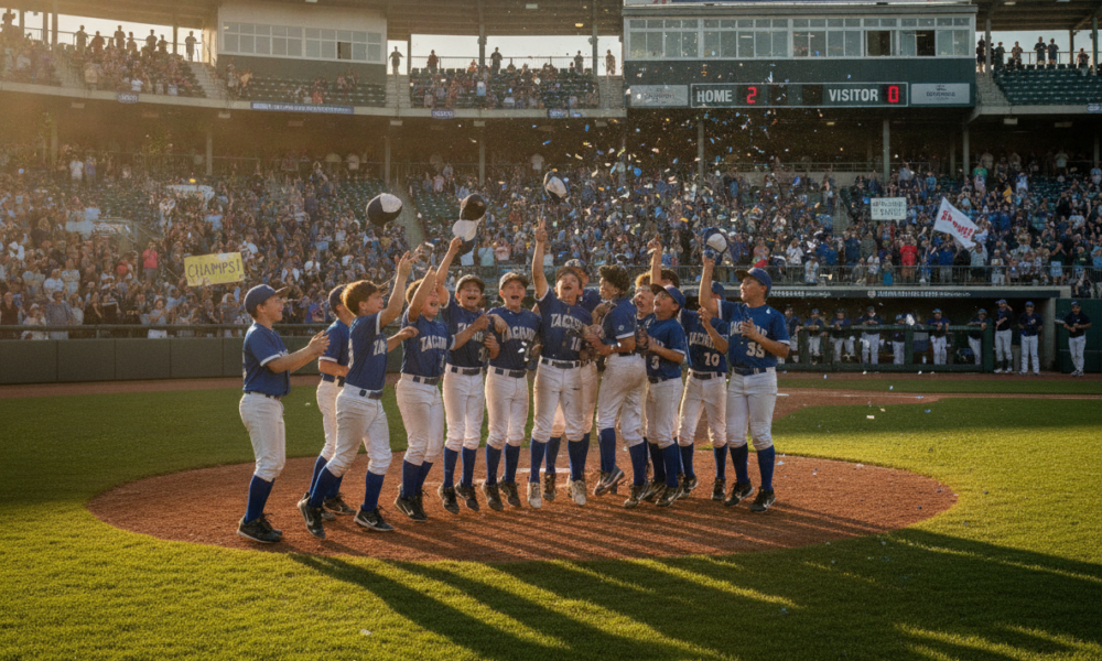 Команда Soundview из Tacoma выиграла дебютный матч Little League World Series