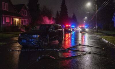 Опасная езда в Tukwila закончилась погоней и брошенным Jeep