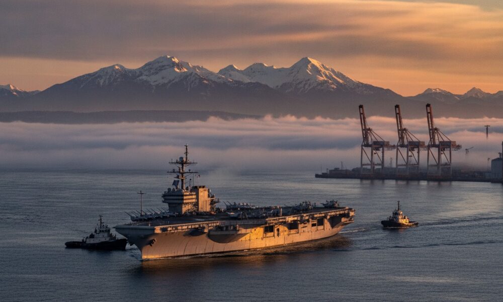 Авианосец USS Abraham Lincoln могут перевести из Сан-Диего в Бремертон