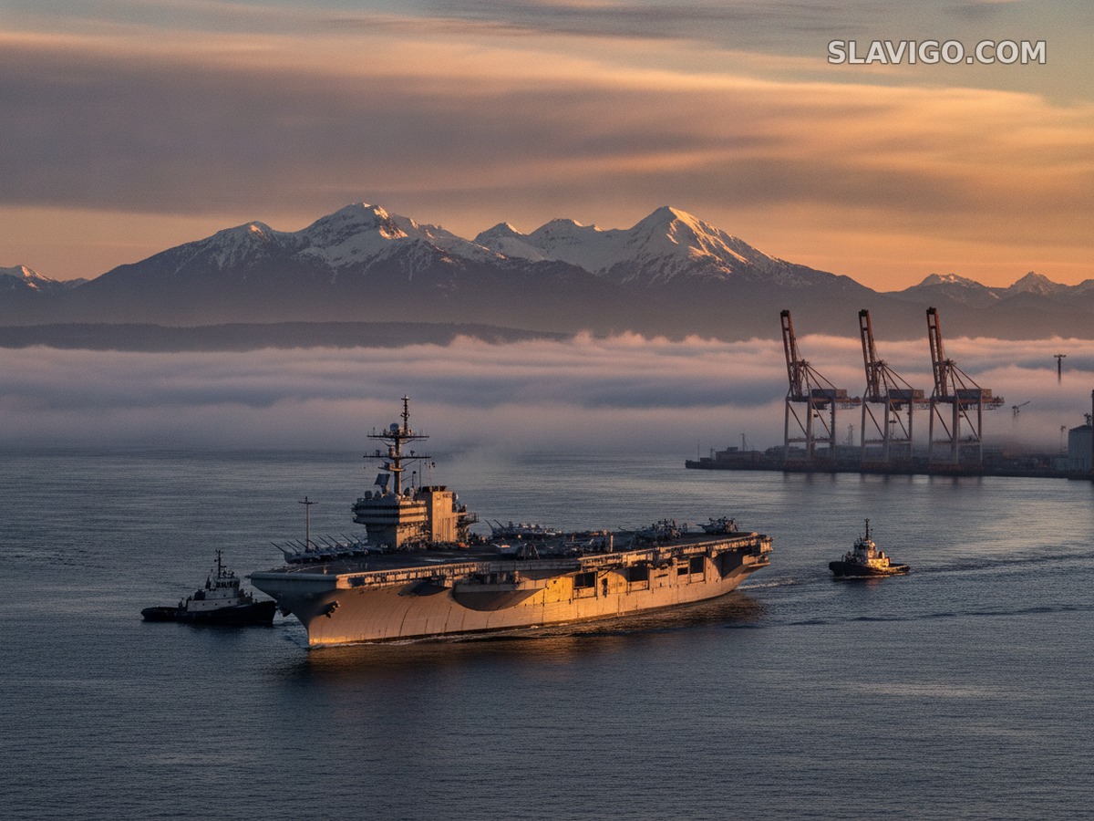 Авианосец USS Abraham Lincoln могут перевести из Сан-Диего в Бремертон
