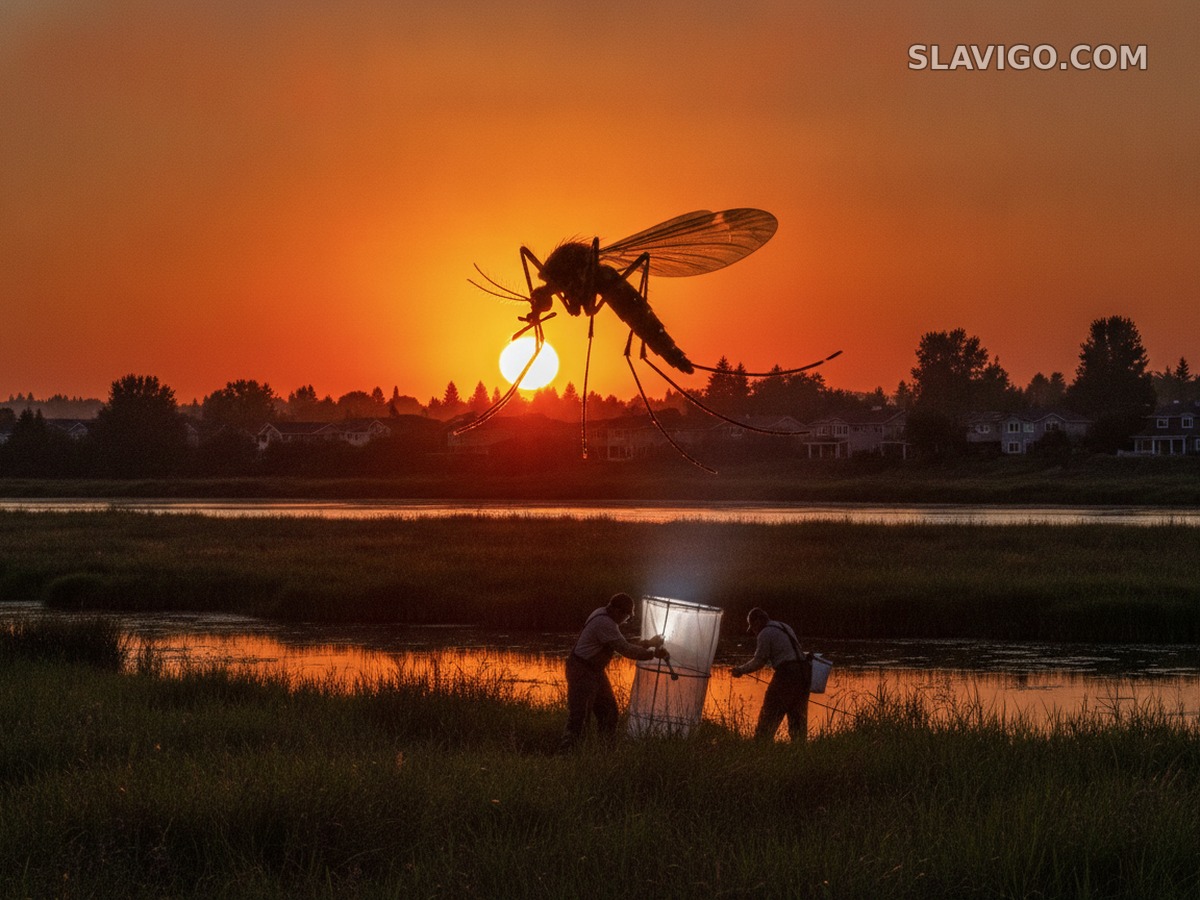 В Benton County выявили первый местный случай West Nile virus в Вашингтоне в 2026 году