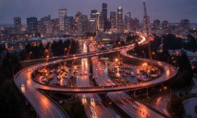 WSDOT предупредил о серии ночных перекрытий I-5 и SR 520