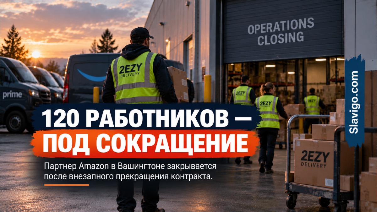 В Airway Heights 120 сотрудников службы доставки лишатся работы после отказа Amazon от партнёра