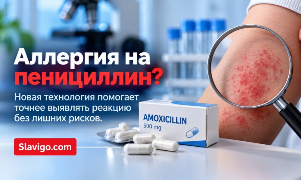 Наночастицы выявили аллергию на амоксициллин с чувствительностью 98% в небольшой выборке
