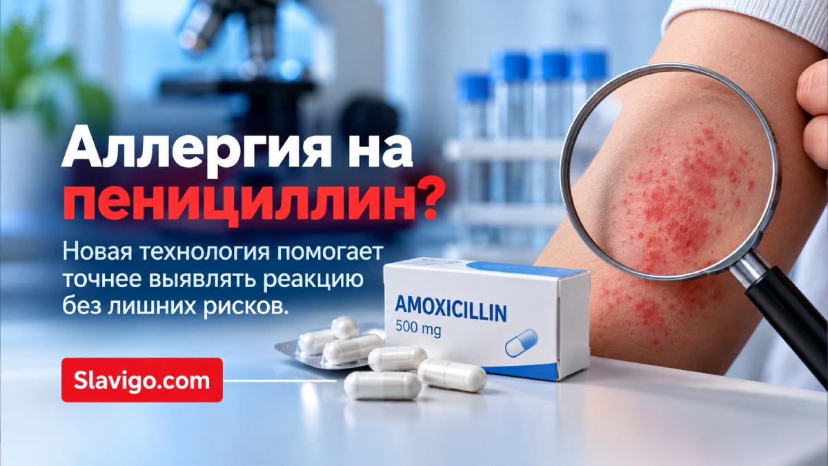 Наночастицы выявили аллергию на амоксициллин с чувствительностью 98% в небольшой выборке
