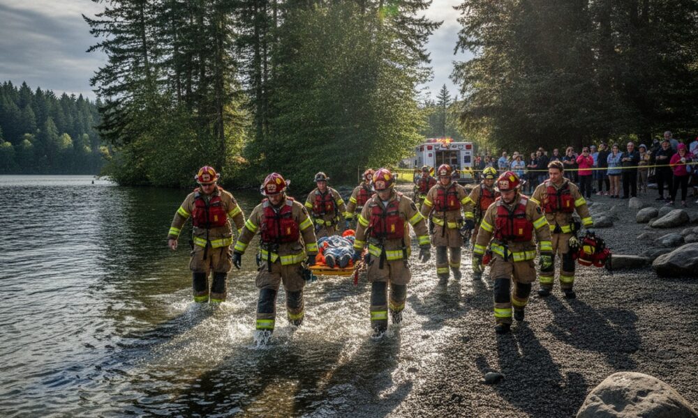 Мальчика оживили после 17 минут под водой в Angle Lake