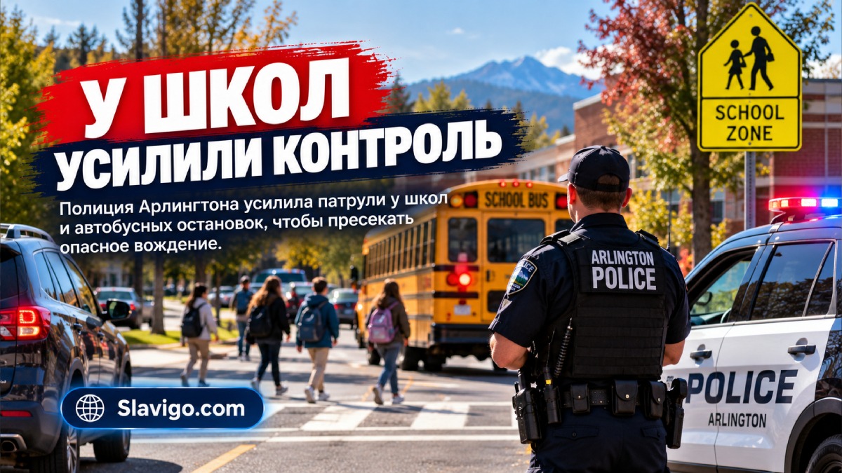 Полиция Arlington усилила контроль у школ и автобусных остановок в рамках Operation Safe Stop