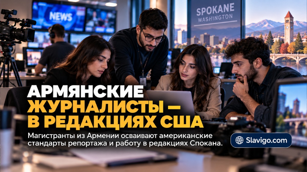 Пять армянских магистрантов проходят практику в редакциях Spokane