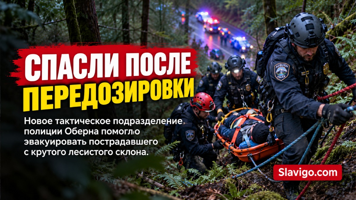 Новая Tactical Patrol Unit в Auburn помогла спасти человека после передозировки