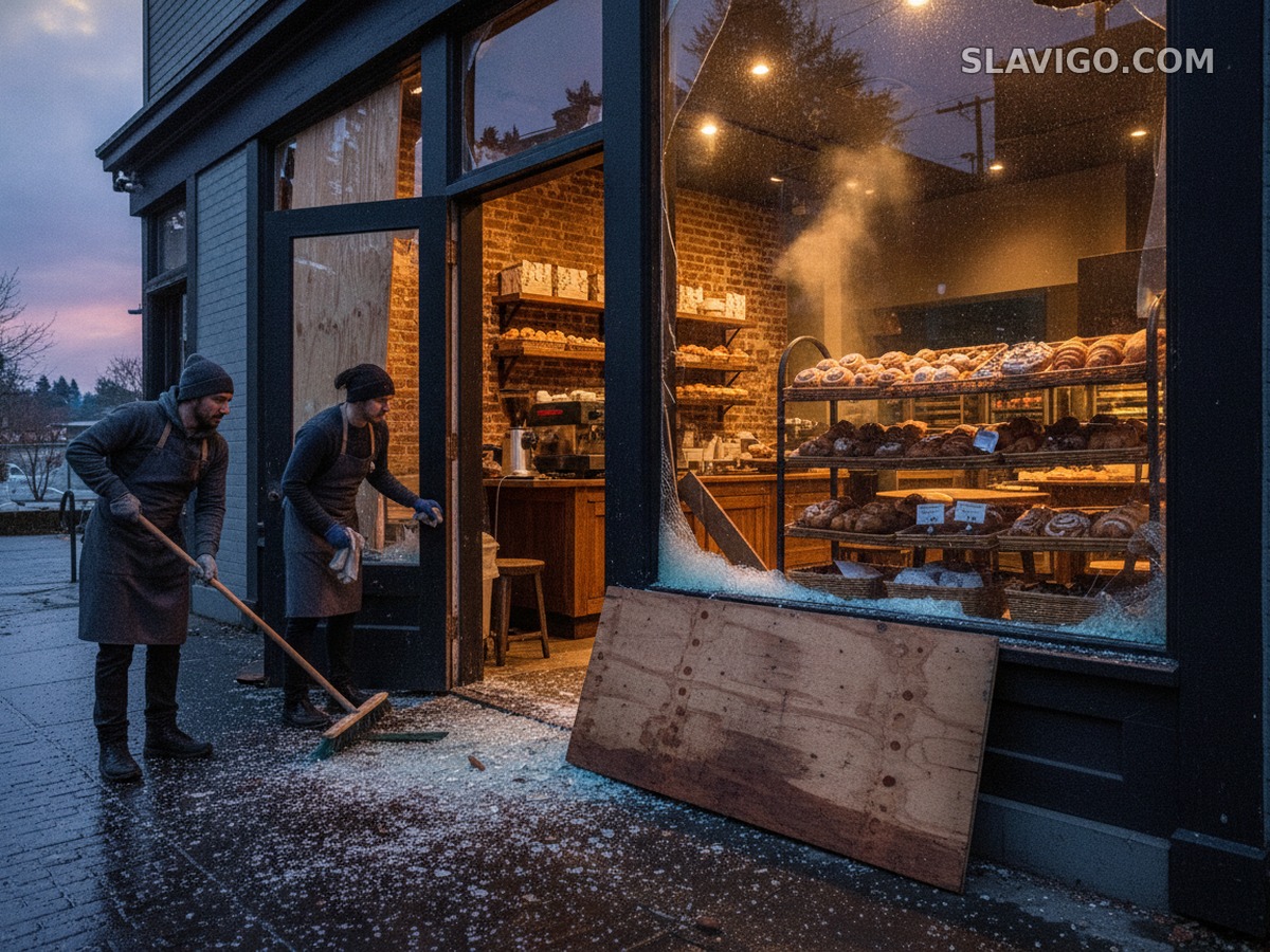 Bakery Nouveau на Capitol Hill открылась через несколько часов после взлома