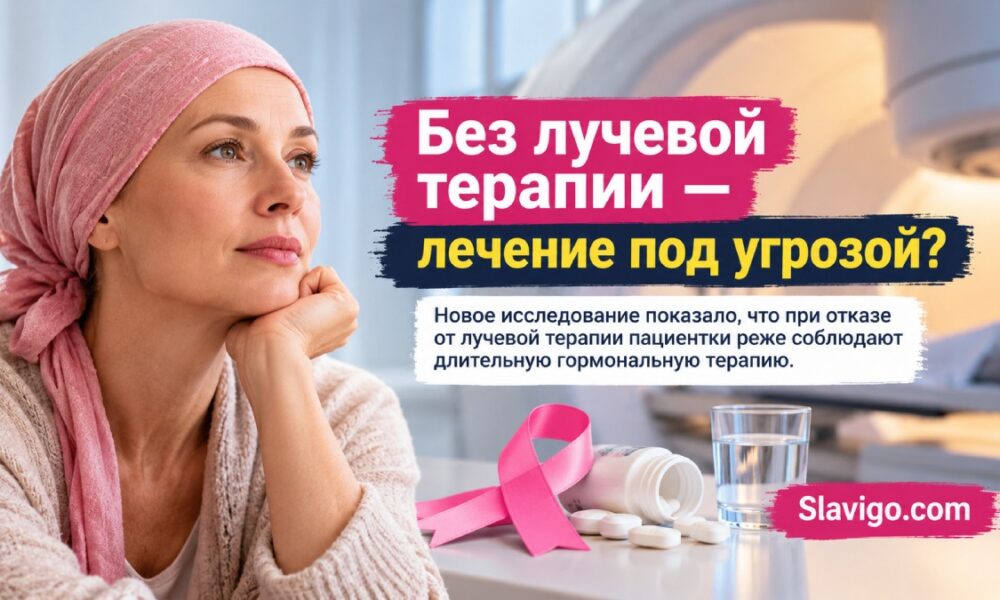 После операции при раке груди лишь 28% пациенток пять лет регулярно получали гормональную терапию