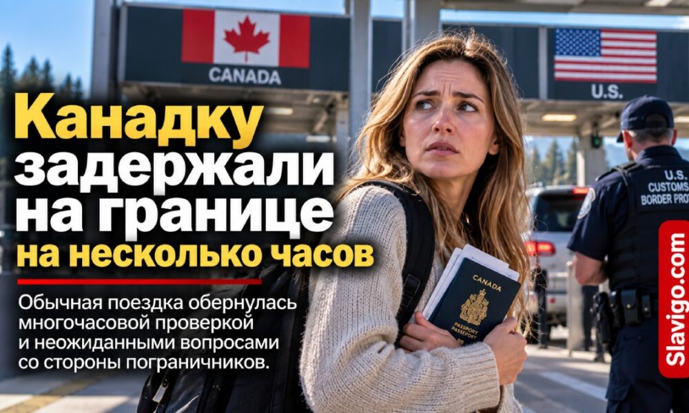 Пограничный переход Point Roberts, где держательницу green card проверяли сотрудники CBP