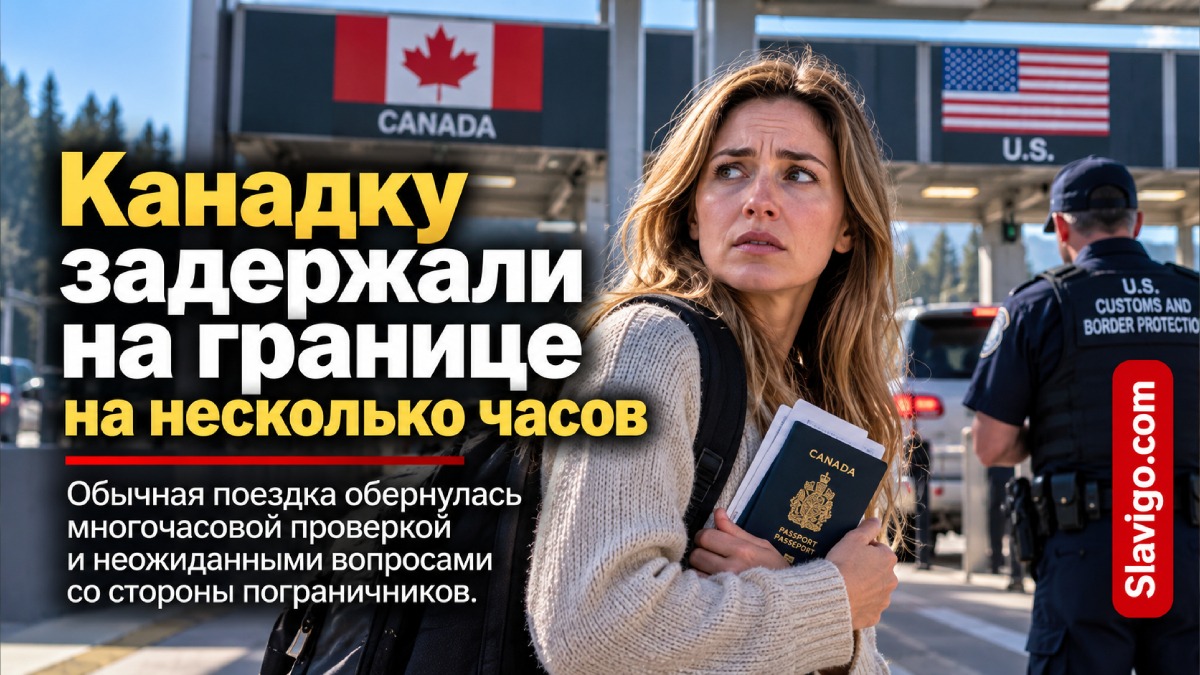 Пограничный переход Point Roberts, где держательницу green card проверяли сотрудники CBP