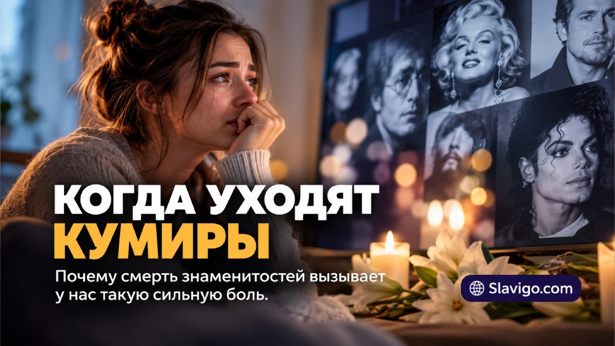 Почему смерть знаменитости может переживаться как личная утрата