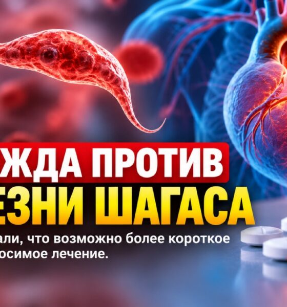 30-дневная схема лечения болезни Шагаса оказалась не хуже стандартных 60 дней в испытании