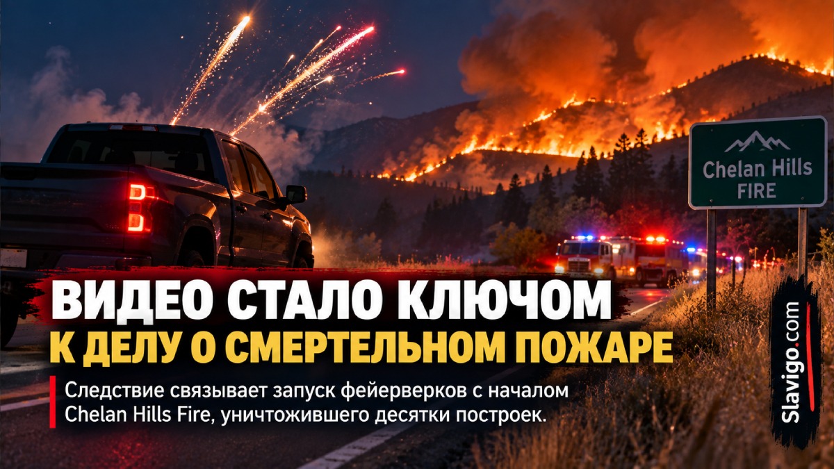 Новое видео стало частью дела о возникновении Chelan Hills Fire