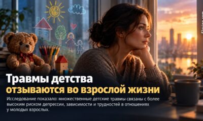 Четыре и более детских травм связали с худшими показателями здоровья к 19 годам