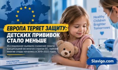 После пандемии охват детской вакцинацией снизился во многих странах ЕС