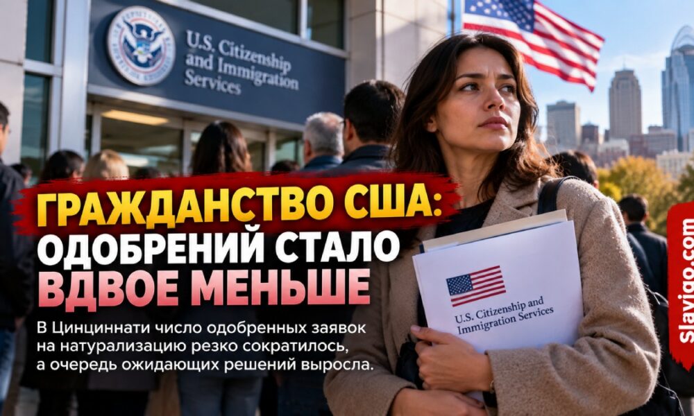 Снижение числа одобрений натурализации в районе Цинциннати