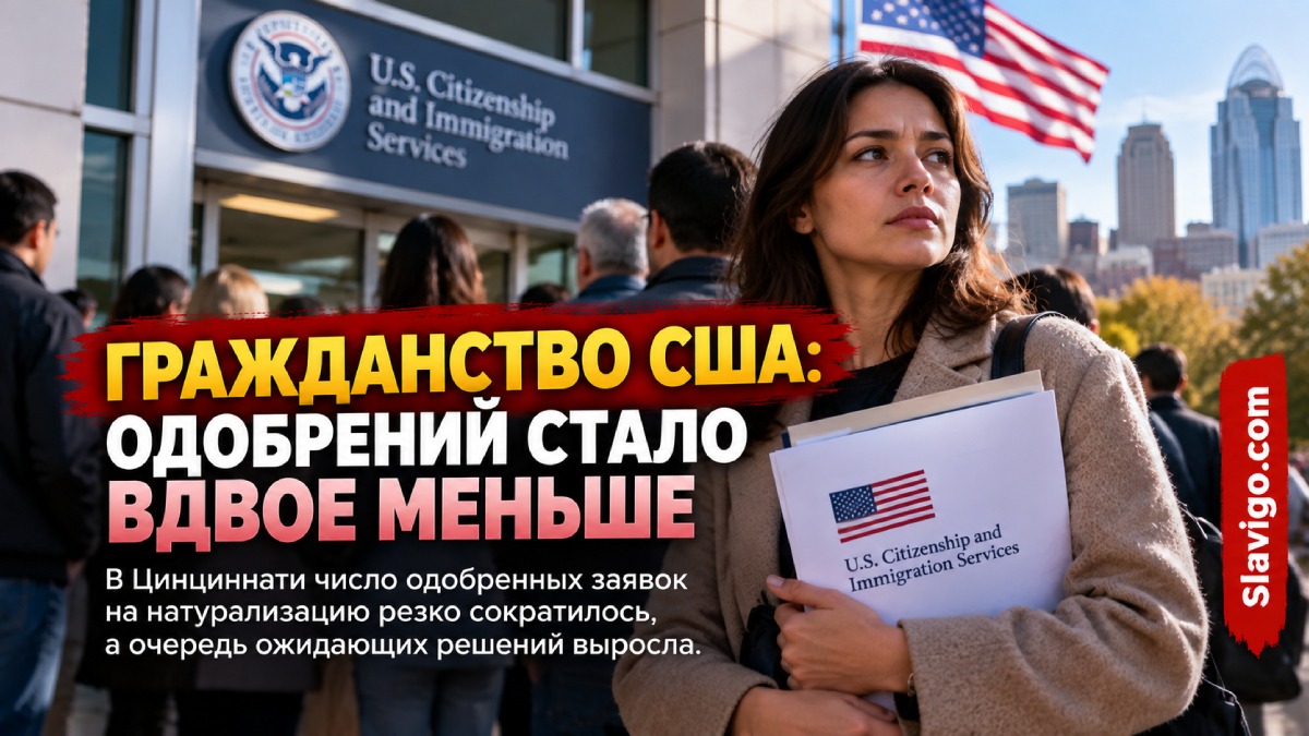 Снижение числа одобрений натурализации в районе Цинциннати