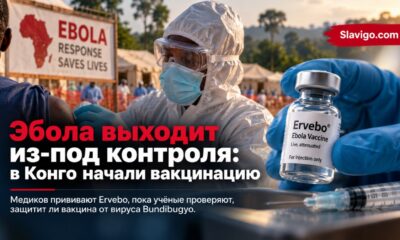 В Конго начали вакцинацию медработников от Эболы при вспышке Bundibugyo