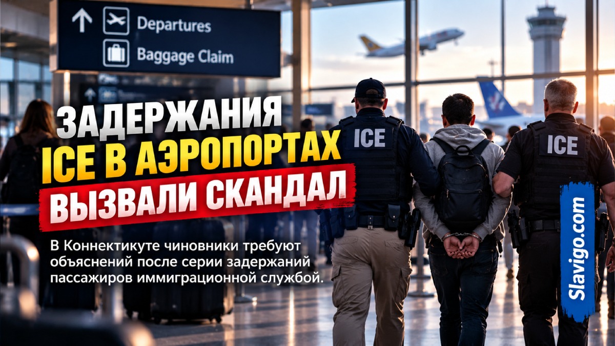 Задержания ICE в аэропортах Tweed и Bradley в Коннектикуте