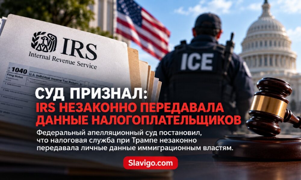 Суд ограничил передачу налоговых адресов из IRS в ICE