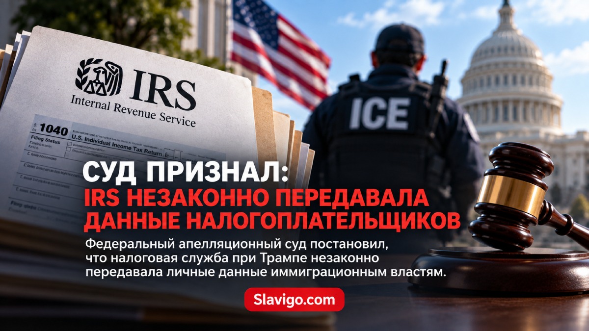 Суд ограничил передачу налоговых адресов из IRS в ICE