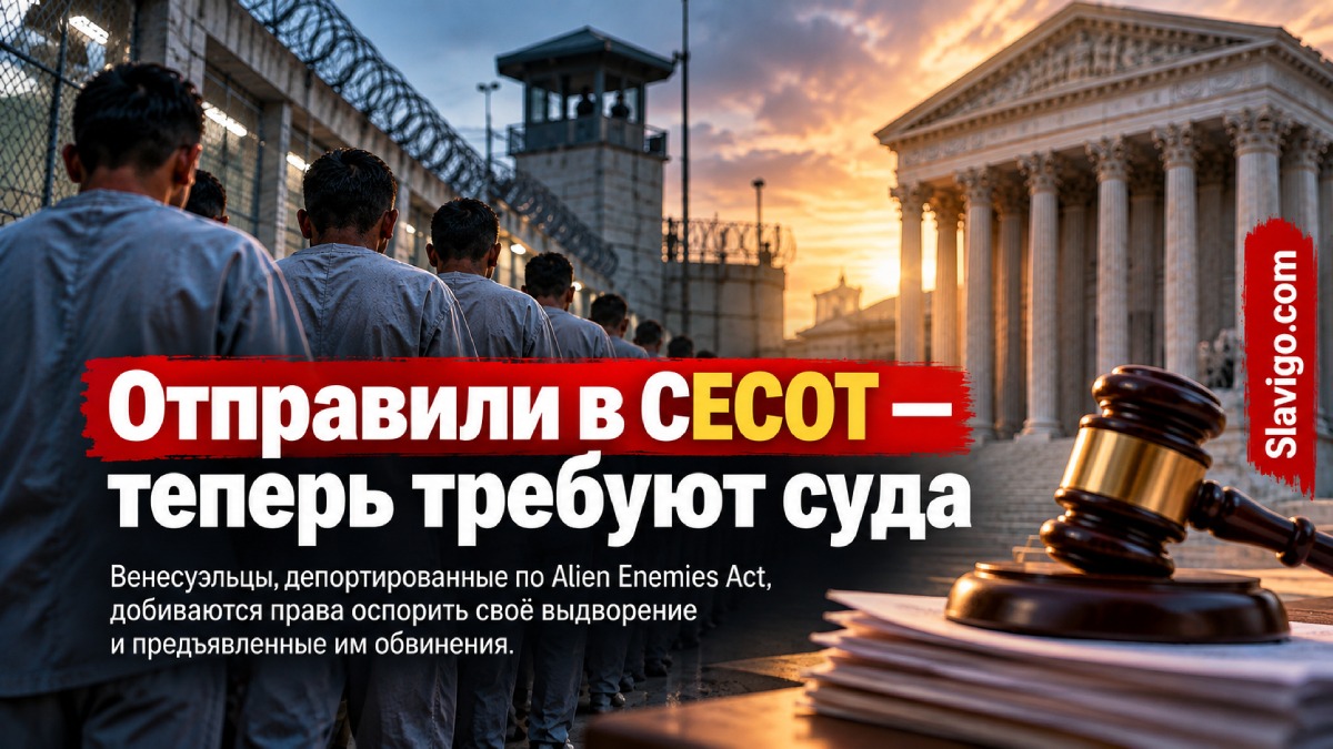 Апелляционное слушание по делу венесуэльцев, ранее отправленных в CECOT
