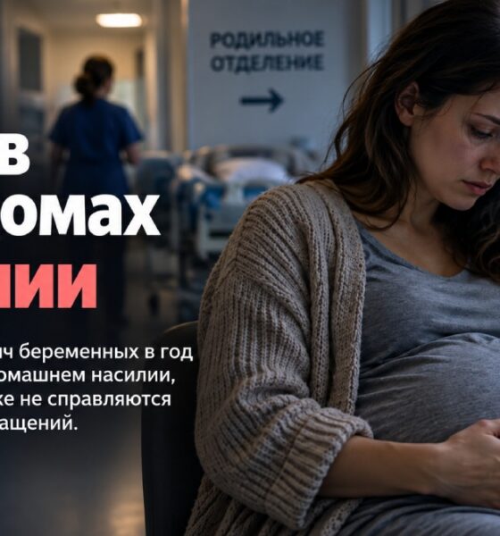 Около 20 тысяч сообщений о домашнем насилии ежегодно получают службы материнства Англии