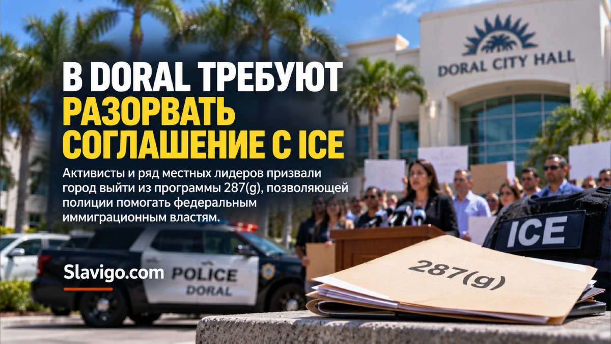 Обсуждение соглашения 287(g) между Doral и ICE