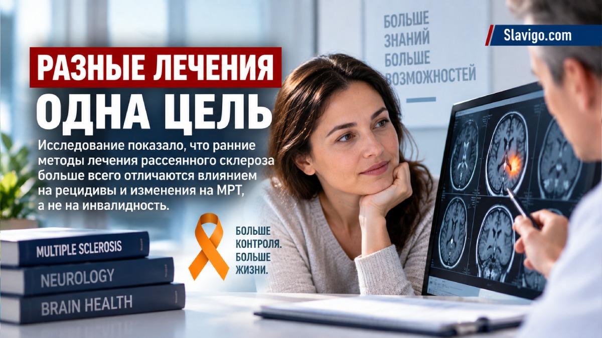 При раннем рассеянном склерозе B-клеточная терапия связана с меньшим числом рецидивов