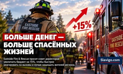Eastside Fire and Rescue просит увеличить бюджет на 15% и предупреждает о риске сокращений