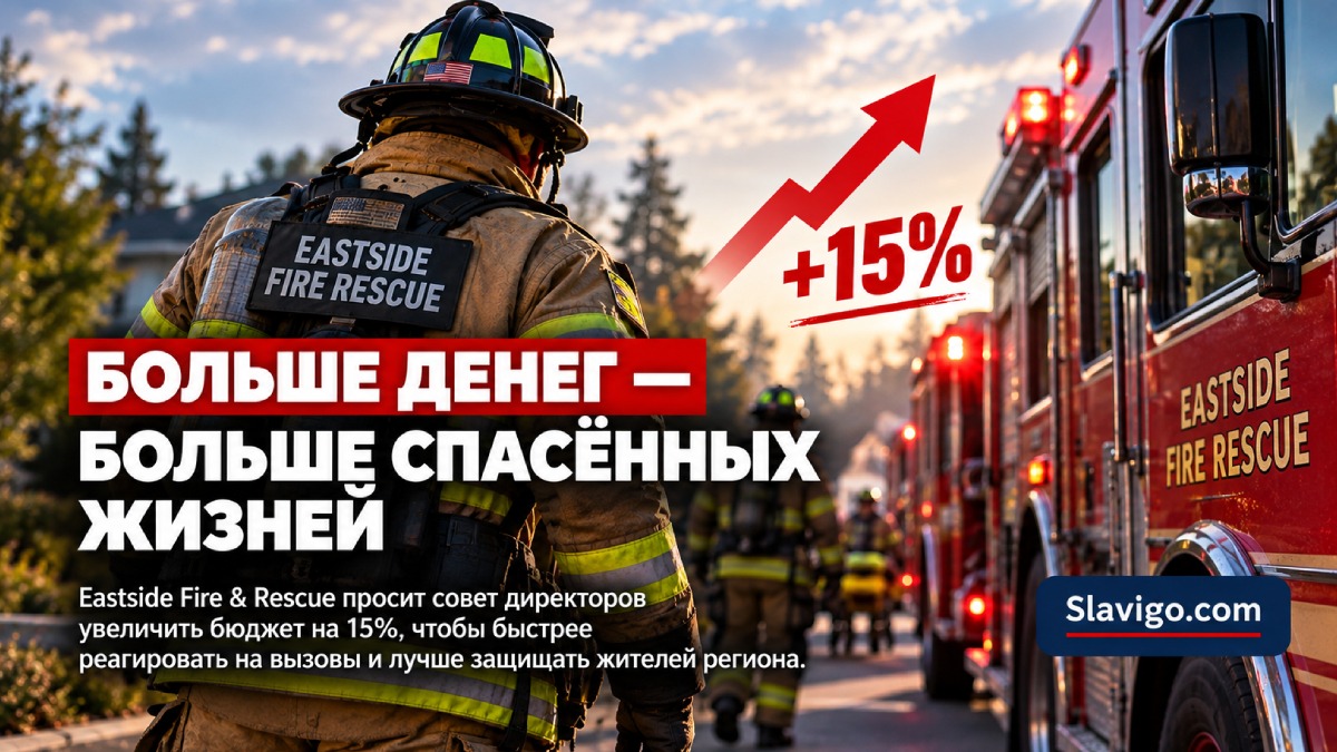Eastside Fire and Rescue просит увеличить бюджет на 15% и предупреждает о риске сокращений