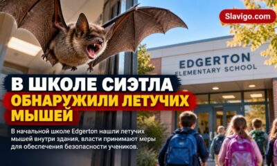В Edgerton Elementary в Puyallup за две недели обнаружили семь летучих мышей