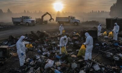 EPA очистило от опасных веществ половину сгоревших объектов в районе Spokane