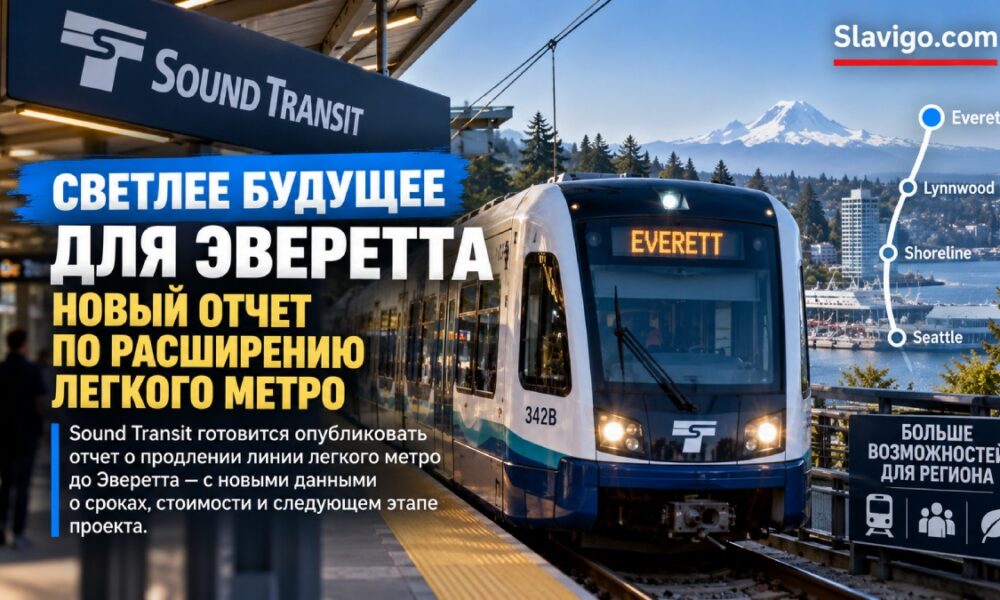 Проект Everett Link сделал новый шаг: готовится экологический отчёт по продлению линии
