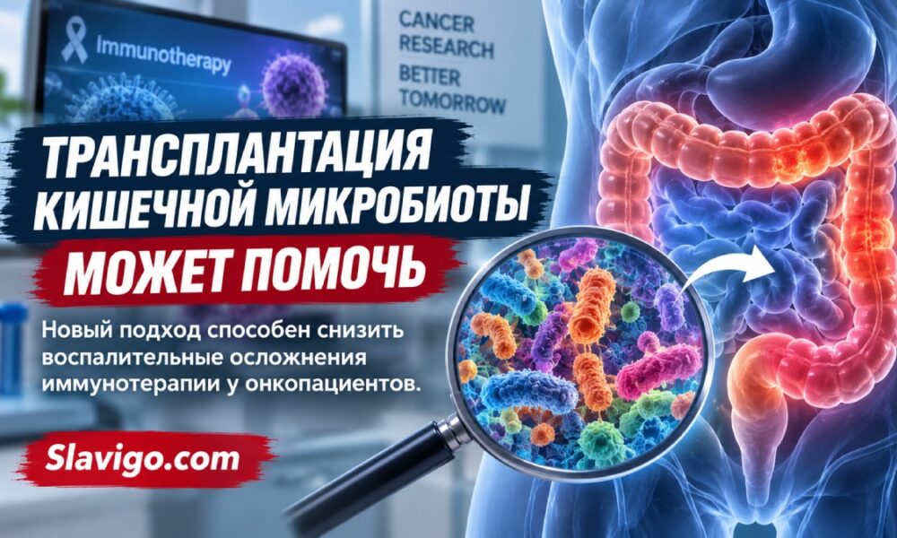Пересадка микробиоты быстро облегчила иммунный колит у 10 из 13 пациентов — ранние данные