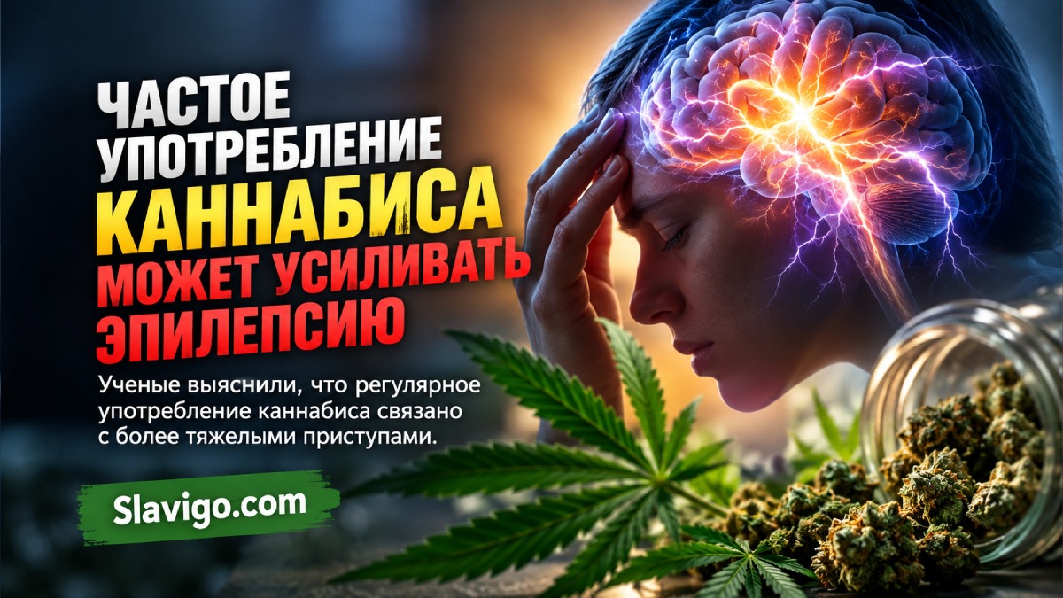 Частое употребление каннабиса связали с более тяжёлым течением эпилепсии