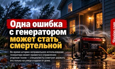 Генератор во время отключения света может вызвать отравление угарным газом: правила безопасности